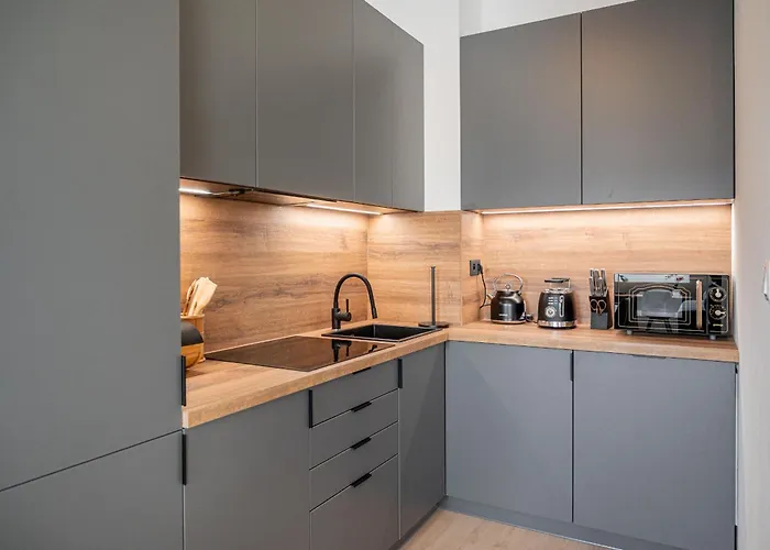 New Cozy In Heart Of Free Garage Parking Apartmán Bratislava